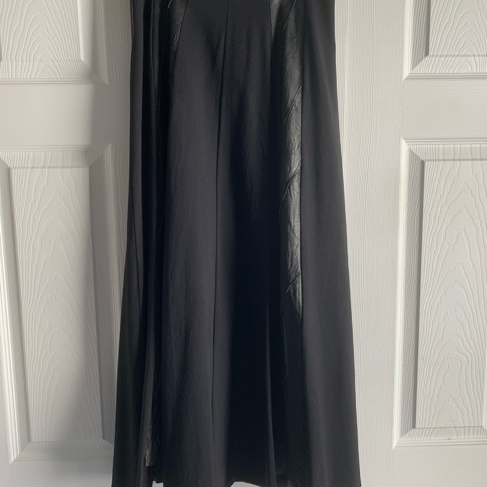 Ivan Grundahl skirt with leather insets
